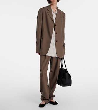 Blazer Kimiko in seta e lana | The Row
