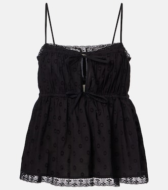 Top Quinn aus Baumwolle mit Spitze | Ulla Johnson
