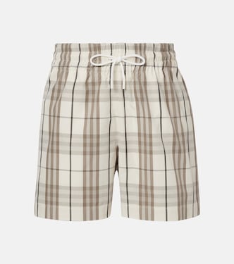 Shorts Burberry Check de algodón | Burberry