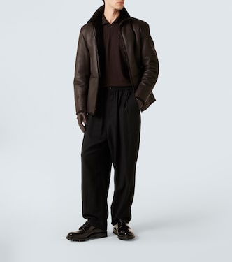 Gerade Hose aus Schurwolle | Giorgio Armani
