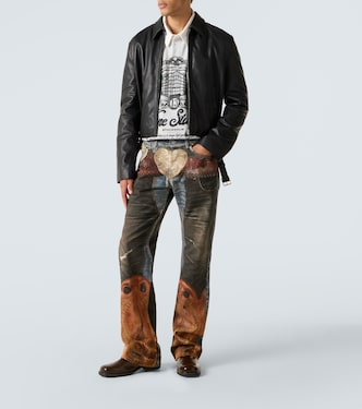 Bikerjacke aus Leder | Acne Studios