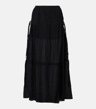 Cotton maxi skirt | Toteme