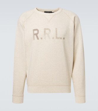 Logo cotton-blend sweatshirt | RRL