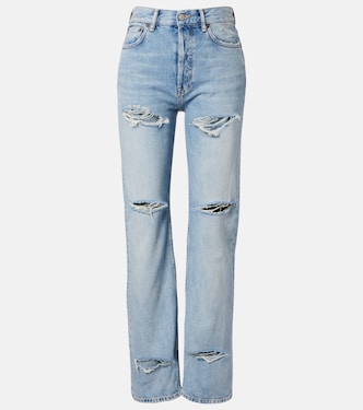 Distressed straight jeans | Acne Studios