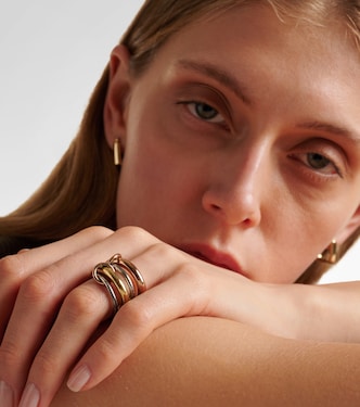 Anelli Cici Rose in oro 18kt e argento | Spinelli Kilcollin