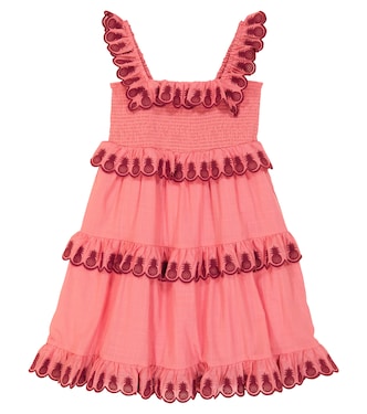 Tropicana embroidered cotton dress | Zimmermann Kids