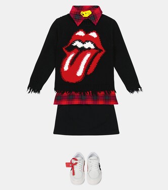 Jacquard virgin wool sweater | Alanui Kids