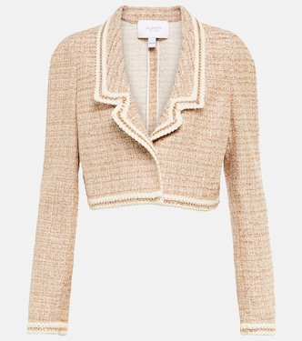 Cropped-Blazer aus Bouclé | Giambattista Valli
