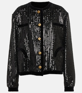 Jacke mit Pailletten | Blazé Milano