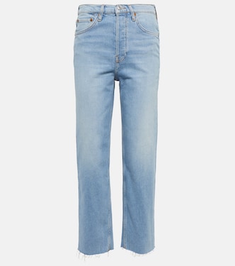 Jeans rectos 70s Stove Pipe de tiro alto | Re/Done