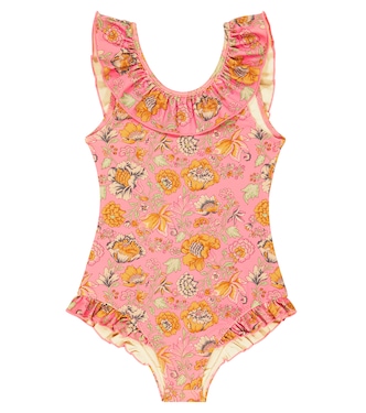 Andrea ruffle-trimmed swimsuit | Louise Misha