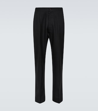 Pantalones rectos de lana | Maison Margiela