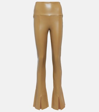 Leggings Spat de piel sintética | Norma Kamali