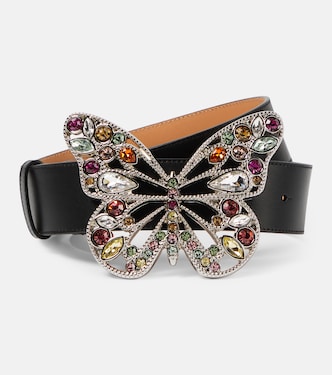 Cintura in pelle con decorazione | Blumarine