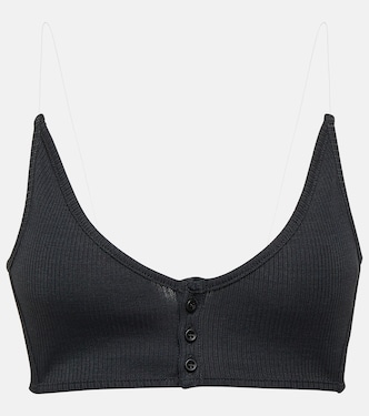 Cotton jersey bralette | Y/Project