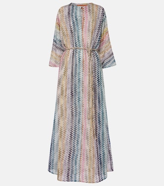 Maxikleid aus Häkelstrick | Missoni