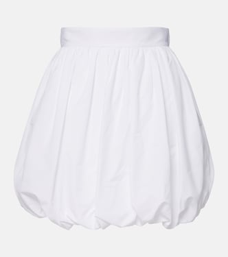 Minifalda de popelín de algodón | Dolce&Gabbana