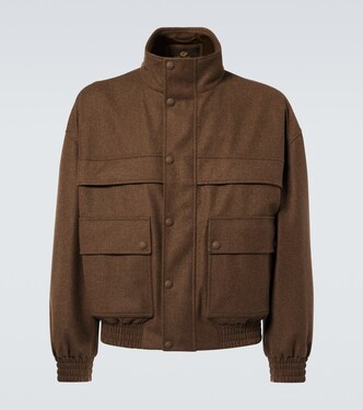 Bomberjacke Tristar aus Wolle und Kaschmir | Loro Piana