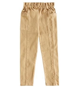 Gerade Hose Tiche aus Baumwolle | Bonpoint