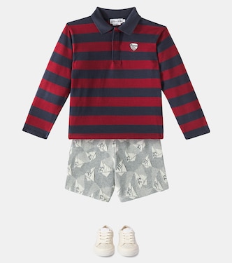 Top Gad rayé en coton | Bonpoint