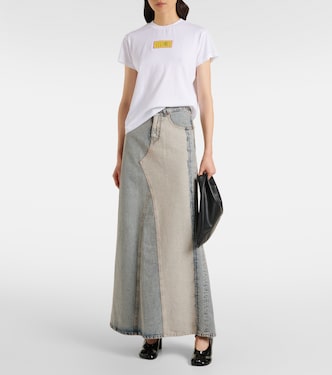 Jupe longue en jean | MM6 Maison Margiela