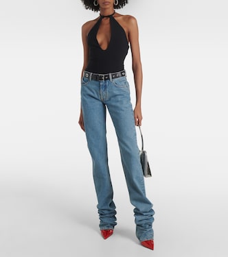 Ruched straight jeans | The Attico