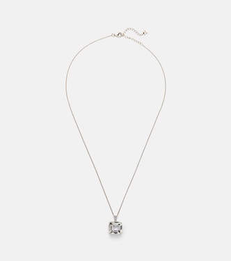 Collana in oro 14kt con topazio e diamanti | Mateo