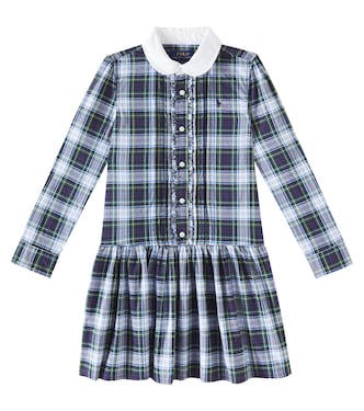 Abito in popeline di cotone a quadri | Polo Ralph Lauren Kids