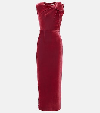 Abito lungo in velluto | Roland Mouret