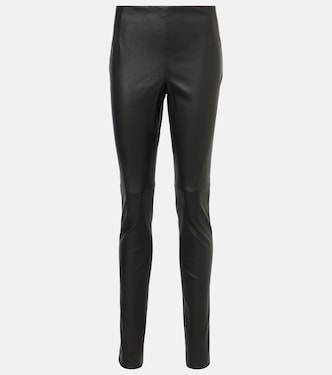 Pantaloni skinny Lakun in pelle | The Row