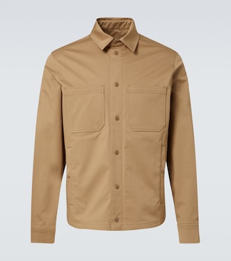 Cotton gabardine overshirt | Moncler