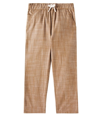 Pantaloni Connell in chambray | Bonpoint