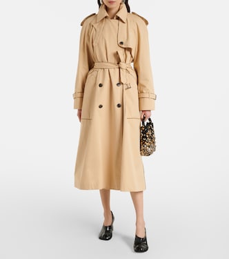 Cotton poplin trench coat | Dries Van Noten