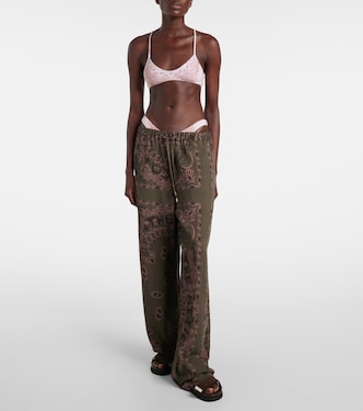 Pantalon ample en laine | The Attico