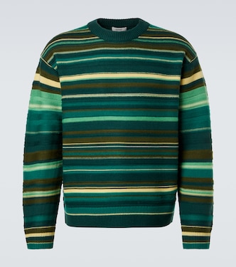 Jersey de lana a rayas | JW Anderson
