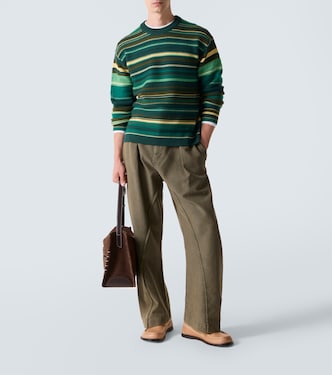 Jersey de lana a rayas | JW Anderson