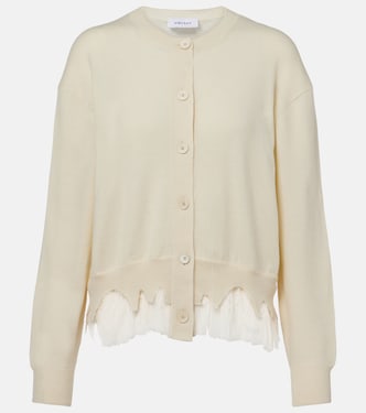 Deconstructed wool and cashmere cardigan | McQueen