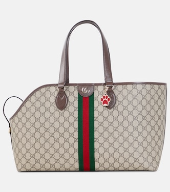 GG Web Stripe pet tote bag | Gucci