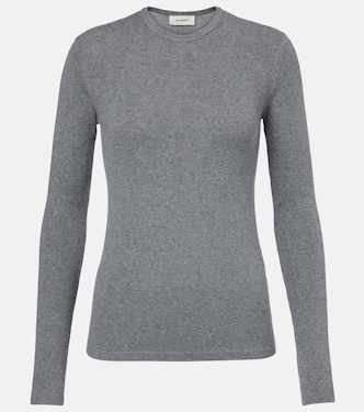 Vivian knitted cotton and cashmere top | Lisa Yang