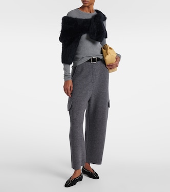 Vivian knitted cotton and cashmere top | Lisa Yang