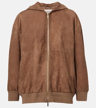 Giacca in suede con cappuccio | 'S Max Mara