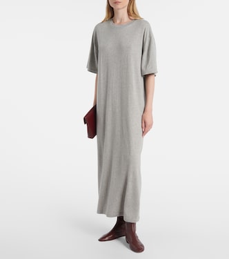 Kris cotton and cashmere maxi dress | Extreme Cashmere