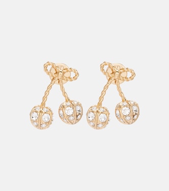 Chez Swarovski®-embellished earrings | Valentino