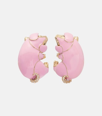 Embellished clip-on earrings | Gucci