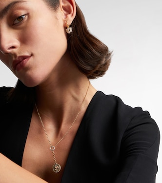 Karma 18kt gold pendant necklace with diamonds | FoundRae