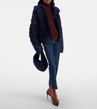 Borrowed cropped straight jeans | Frame