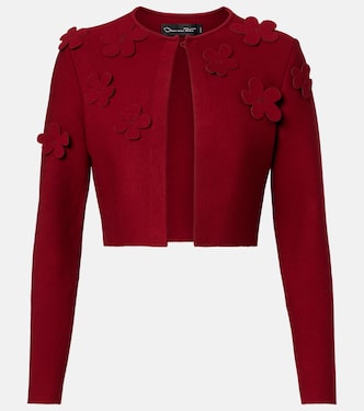 Cropped-Cardigan | Oscar de la Renta