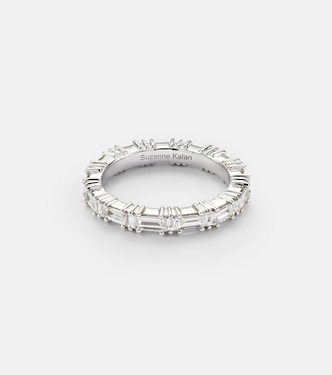 Ring aus 18kt Weißgold mit Diamanten | Suzanne Kalan