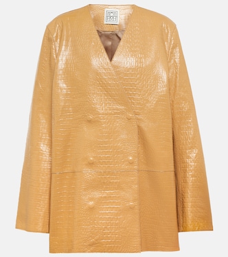 Blazer aus Leder | Toteme