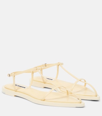 Sandali infradito in pelle | Jil Sander